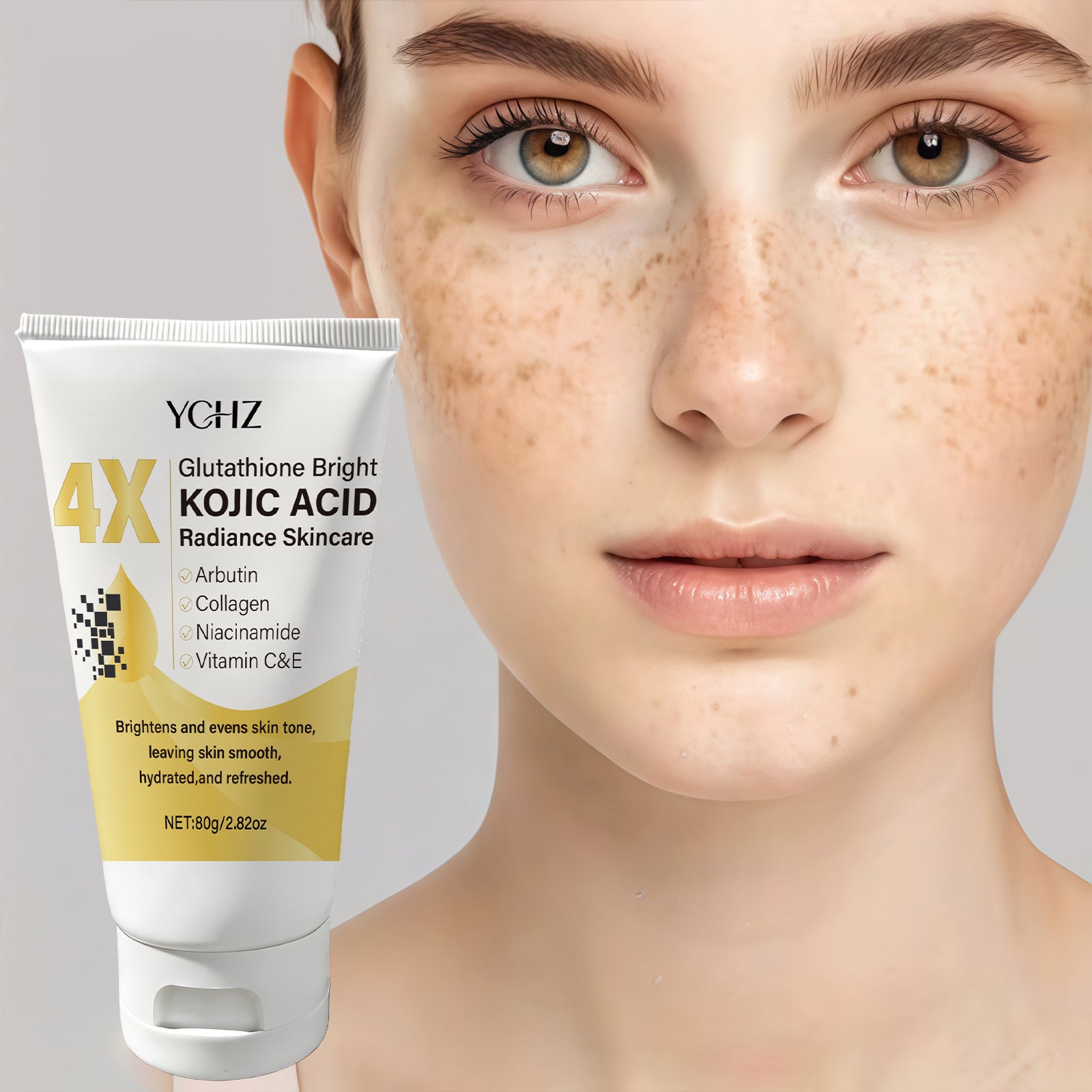 Kojic Acid Face Cream Evens Out Skin Tone
